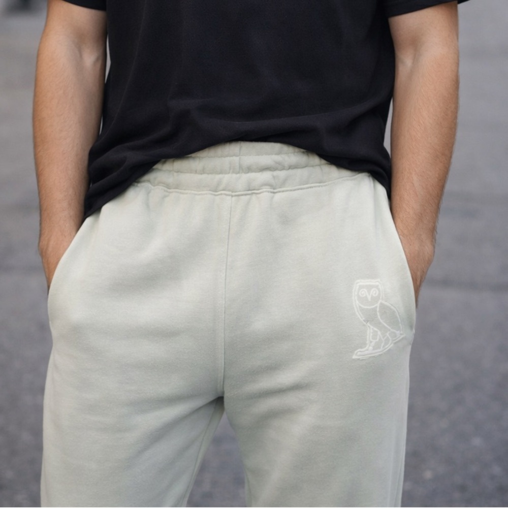 OVO |  October’s Very Own|Owl French Terry Joggers | Size Large